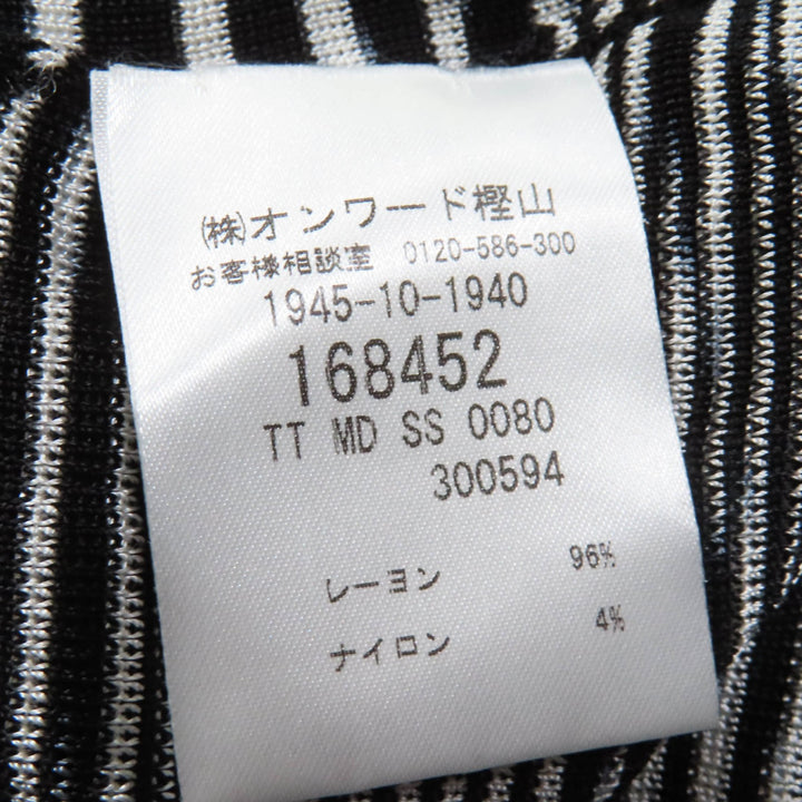 極美品☆Missoni ミッソーニ 長袖ニット カーディガン ノースリーブトップス アンサンブル ブラック 38・40 イタリア製 レディース