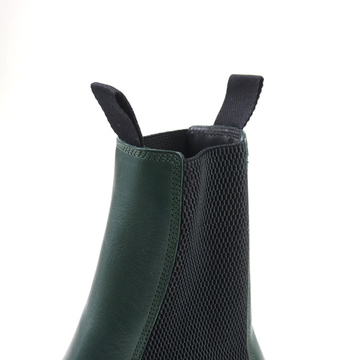 未使用品○BURBERRY バーバリー 8074918 Creeper Chelsea Boots レザー クリーパー サイドゴア チェルシーブーツ 39 定価176000円