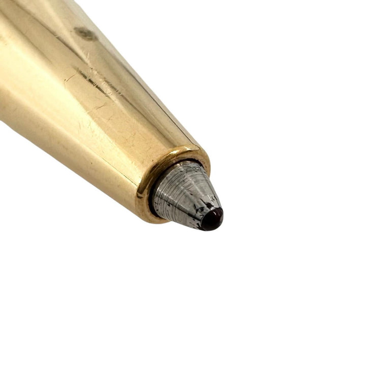 良品▲MONTBLANC モンブラン マイスターシュテック ホワイトスター ツイスト式 ボールペン ブラック ゴールド ドイツ製 メンズ