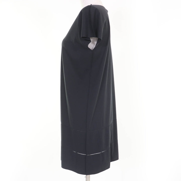 極美品☆PLEATS PLEASE プリーツプリーズ イッセイミヤケ PP54LT913 A.POC 半袖 ワンピース ブラック 3 日本製 正規品 レディース