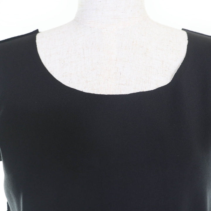 極美品☆PLEATS PLEASE プリーツプリーズ イッセイミヤケ PP54LT913 A.POC 半袖 ワンピース ブラック 3 日本製 正規品 レディース