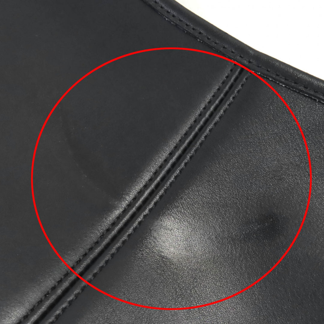 美品△COACH コーチ ヴィンテージ 9033 エルゴ オールドコーチ 肩掛け グローブレザー ワンショルダーバッグ セミショルダーバッグ 黒