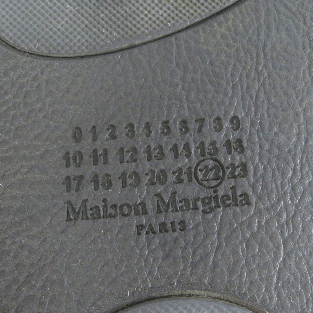美品□Maison Margiela 22 メゾンマルジェラ22 タビ ラバー スライドサンダル シャワーサンダル ブラック 41 箱・保存袋付き メンズ