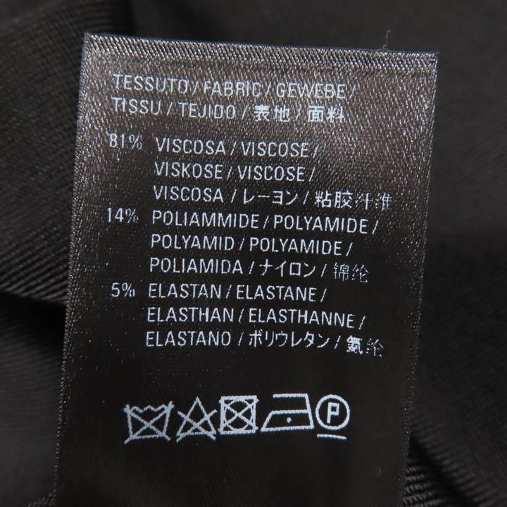 極美品☆BALENCIAGA バレンシアガ 620997 ロゴ入り 長袖ニット カーディガン ブラック M イタリア製 正規品 レディース