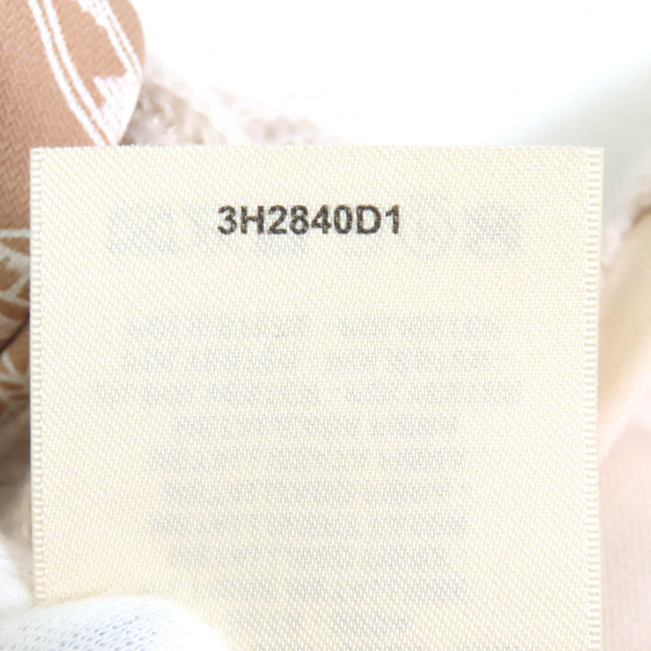 極美品△HERMES エルメス 23AW 3H2840D1 Les Tambours Finesse シルク カシミヤ ブランポロ ツイルレーヌ ニット カーディガン 38 正規品