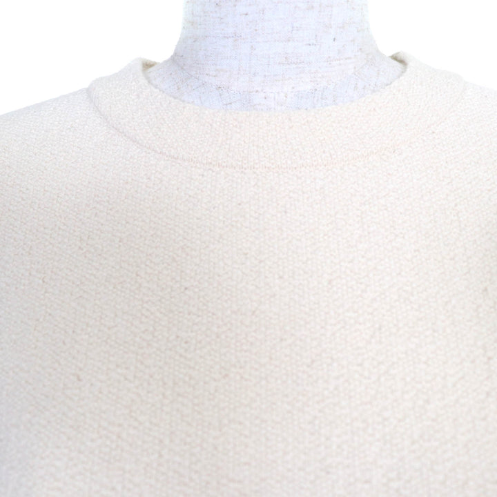 美品☆JIL SANDER+ ジルサンダープラス 22SS JPPU751509 ロゴ入り 半袖 トップス アイボリー 32 イタリア製 正規品 レディース