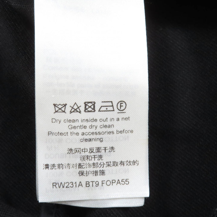極美品◇LOUIS VUITTON ルイヴィトン 23SS ラムレザーパイピング LVプレート ロゴボタン ショートパンツ ブラック 34 イタリア製 正規品