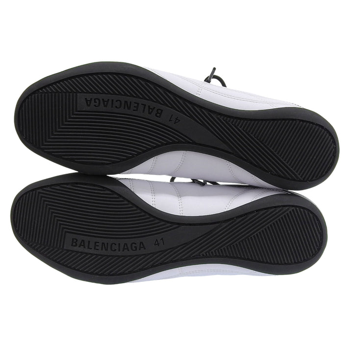 未使用品▲BALENCIAGA バレンシアガ 617540 ZEN SNEAKER ローカットスニーカー シューズ ホワイト ブラック 27 箱付き メンズ
