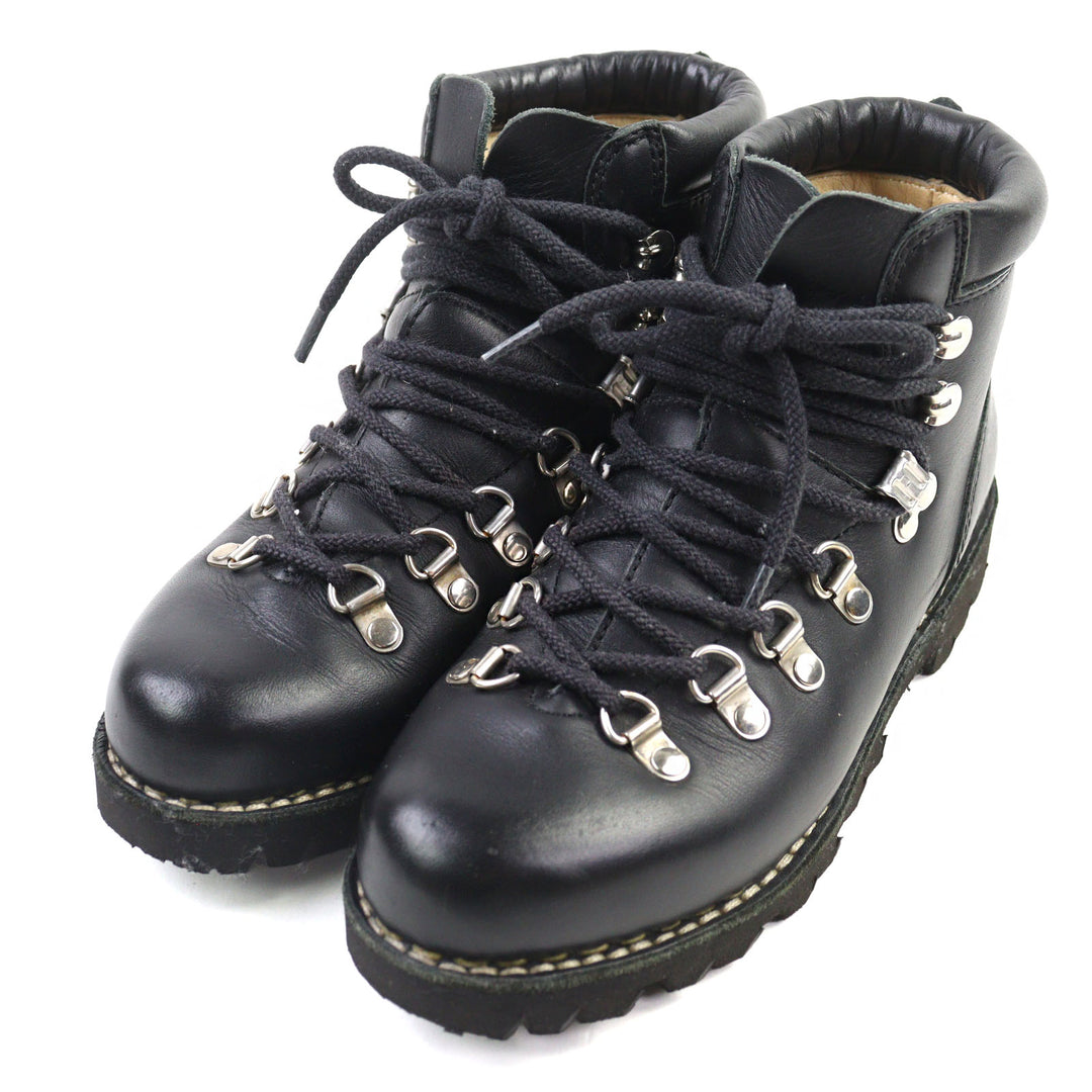 美品○Paraboot パラブーツ AVORIAZ レザー ノルヴェイジャン製法 クロスオーバータン マウンテン ブーツ 3.5 フランス製 レディース