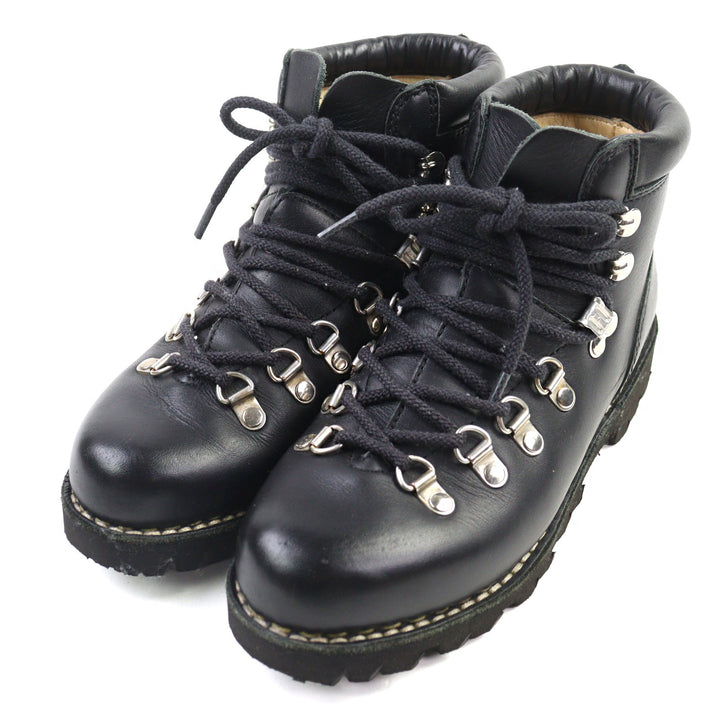 美品○Paraboot パラブーツ AVORIAZ レザー ノルヴェイジャン製法 クロスオーバータン マウンテン ブーツ 3.5 フランス製 レディース