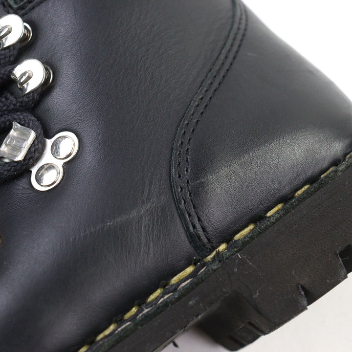 美品○Paraboot パラブーツ AVORIAZ レザー ノルヴェイジャン製法 クロスオーバータン マウンテン ブーツ 3.5 フランス製 レディース