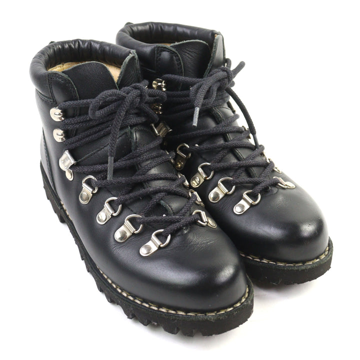 美品○Paraboot パラブーツ AVORIAZ レザー ノルヴェイジャン製法 クロスオーバータン マウンテン ブーツ 3.5 フランス製 レディース