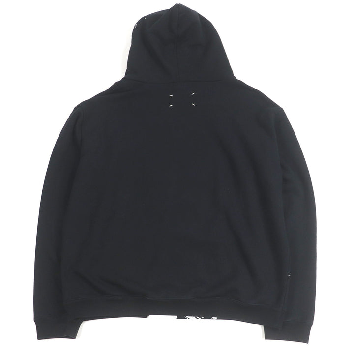 美品□Maison Margiela 10 メゾンマルジェラ10 20AW S50GU0151 DIAGONAL PAINT EFFECT HOODIE プルオーバーパーカー 48 伊製 正規品