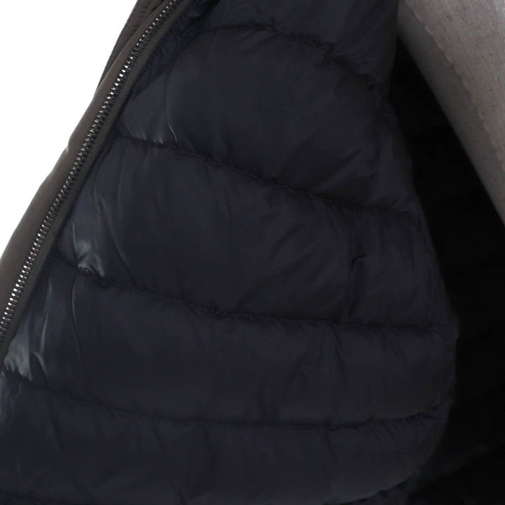 美品★MONCLER モンクレール 20-21AW IRUS フード・デカロゴワッペン付 裾フリル 比翼仕立て ダウンジャケット カーキ 00 正規品