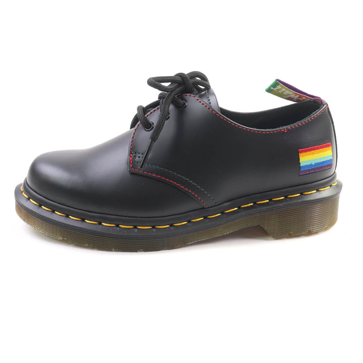 未使用品★Dr.Martens ドクターマーチン 1461 for PRIDE レインボー刺繍入り 3ホール レースアップ レザーシューズ 4UK 箱付 レディース