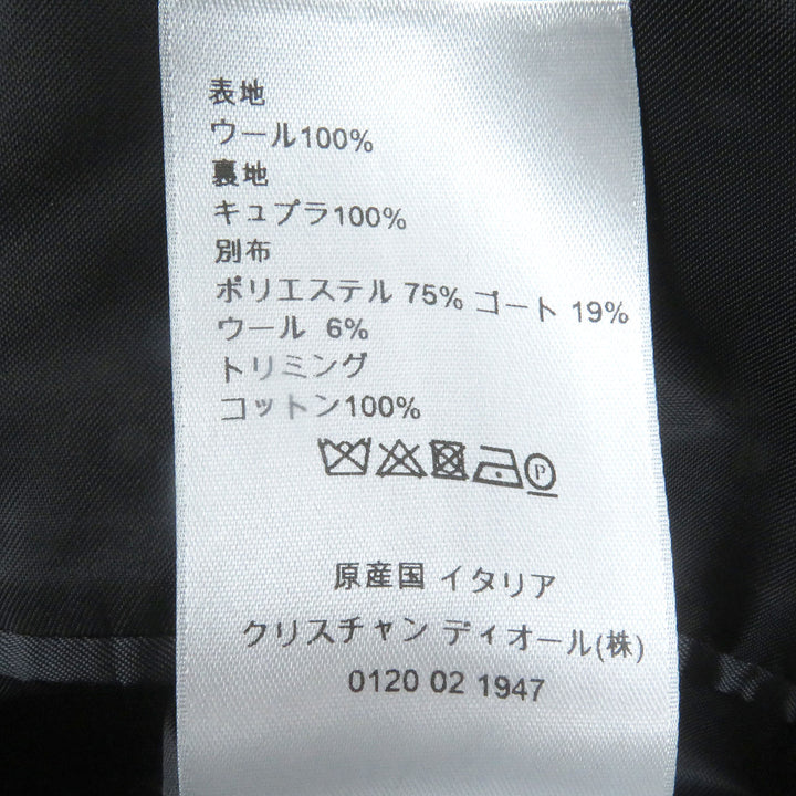 極美品□Dior HOMME ディオールオム 833C246M4321 ATELIER ダブルブレスト テーラードジャケット ブラウン 46 イタリア製 正規品 メンズ