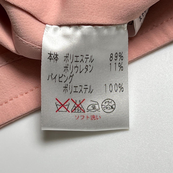 極美品▲Rene ルネ リボンデザイン フレアワンピース ボレロ セットアップ スーツ セレモニー ピンク 36 日本製 正規品 レディース