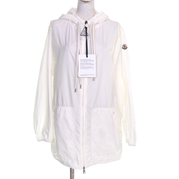 未使用品★MONCLER モンクレール 2023年製 IOLE オーバーシルエット バックロゴデザイン メッシュ切替 ナイロンジャケット 1 ハンガー付