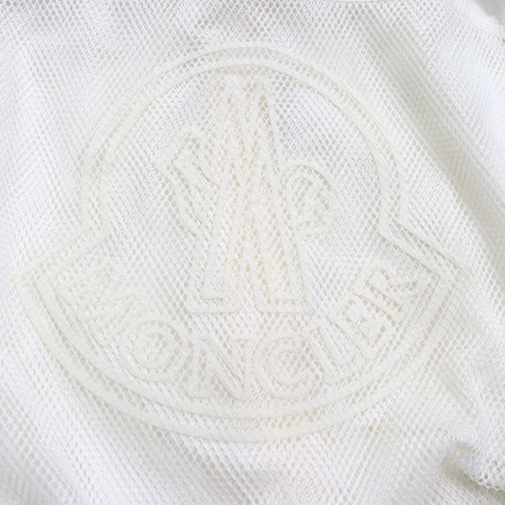 未使用品★MONCLER モンクレール 2023年製 IOLE オーバーシルエット バックロゴデザイン メッシュ切替 ナイロンジャケット 1 ハンガー付