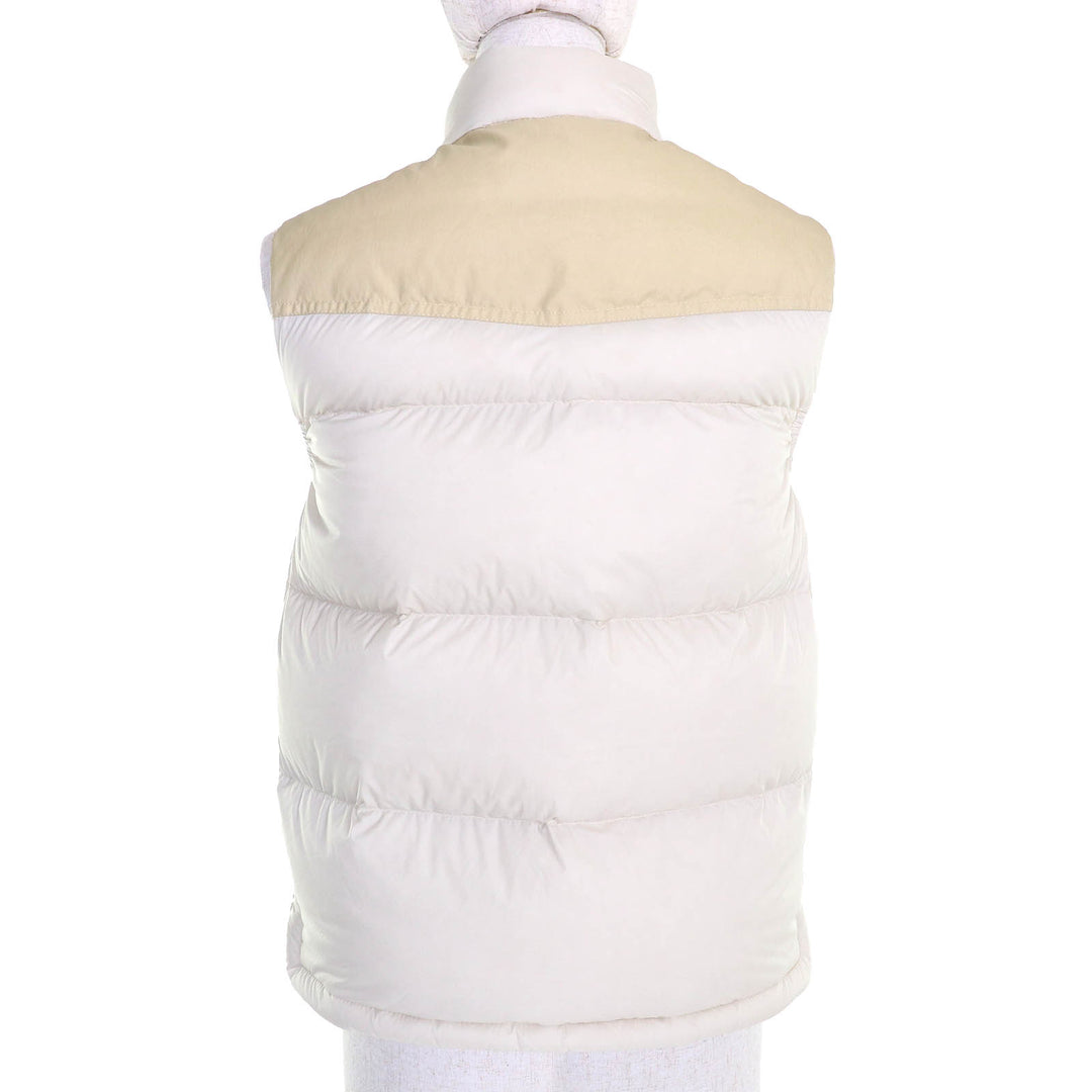 極美品△MONCLER GRENOBLE モンクレール グルノーブル 23-24SS SORAPIS ロゴワッペン ロゴボタン ダウンベスト オフホワイト 0 正規品