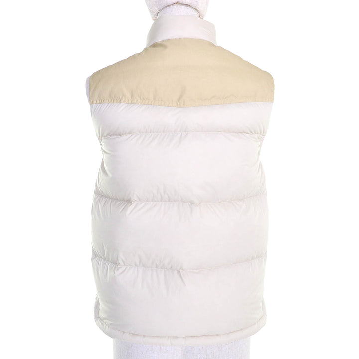 極美品△MONCLER GRENOBLE モンクレール グルノーブル 23-24SS SORAPIS ロゴワッペン ロゴボタン ダウンベスト オフホワイト 0 正規品