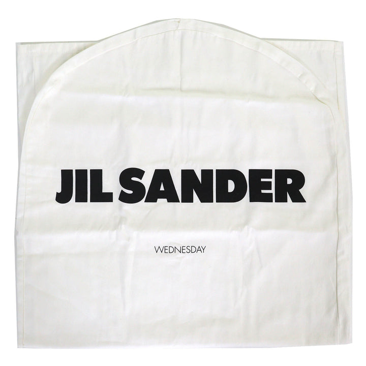 極美品△JIL SANDER ジルサンダー J05DL0103 7Daysシャツ Wednesday コットン ストライプ ロゴ刺繍 スタンドカラー 長袖シャツ 30 正規品