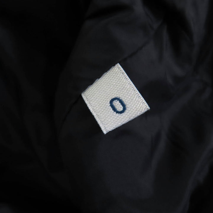 美品★MONCLER モンクレール TANGUY ロゴワッペン・フード付 切替デザイン ダウンジャケット アウター ブラック 0 正規品 メンズ