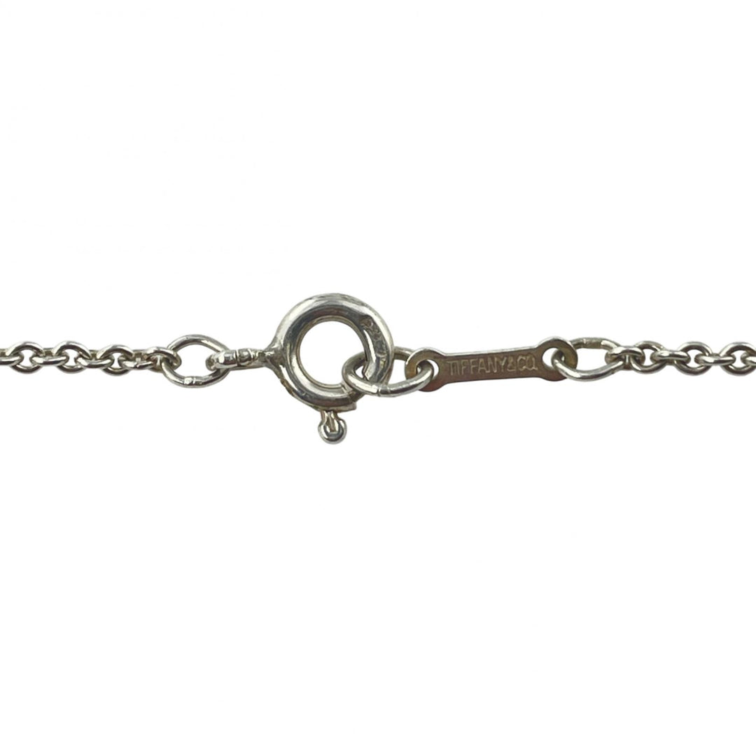 美品▲TIFFANY&amp;Co. ティファニー エルサペレッティ ダブルループ SV925 リング ネックレス ペンダント シルバー レディース