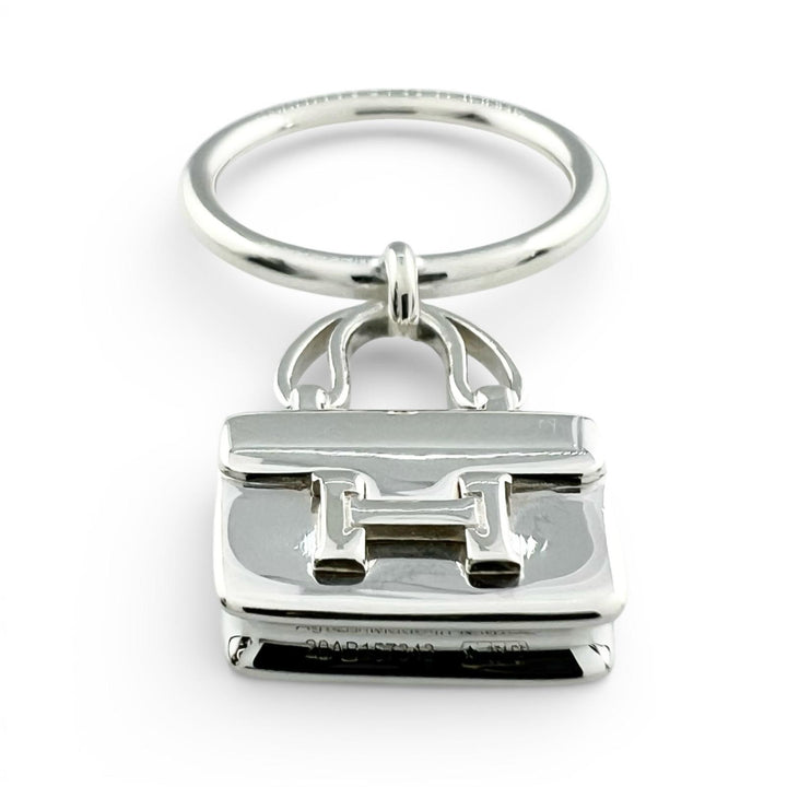 極美品▲HERMES エルメス 2020年製 アミュレット コンスタンス AG925 リング・指輪 シルバー 52 イタリア製 重量6.9g レディース