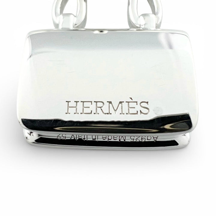 極美品▲HERMES エルメス 2020年製 アミュレット コンスタンス AG925 リング・指輪 シルバー 52 イタリア製 重量6.9g レディース