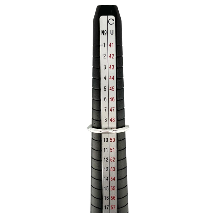 美品▲HERMES エルメス 2018年製 アルファケリー ダブル リング 指輪 AG925 シルバー 51 日本サイ11号相当 ケース付 重量12.3g レディース