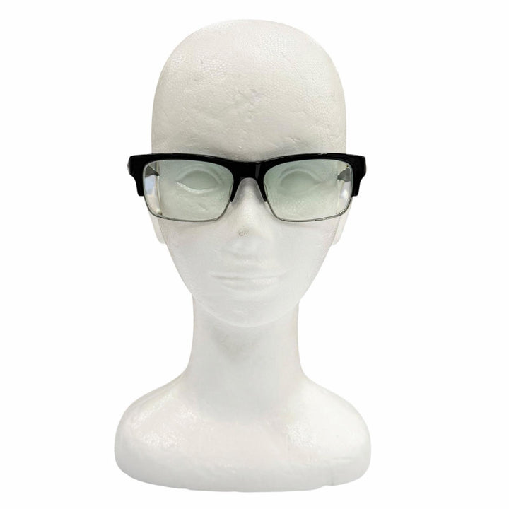 良品▼CHROME HEARTS クロムハーツ MINGUS-A 925 フレアニー カラーレンズ メガネ 眼鏡 アイウェア 54□17-145 度入り 総重量45g メンズ