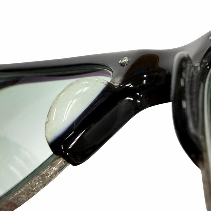 良品▼CHROME HEARTS クロムハーツ MINGUS-A 925 フレアニー カラーレンズ メガネ 眼鏡 アイウェア 54□17-145 度入り 総重量45g メンズ