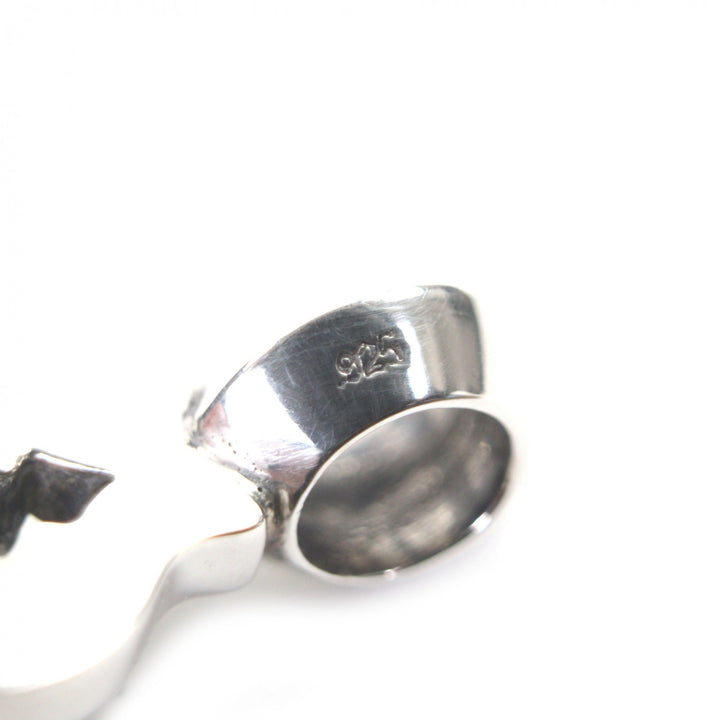美品▼CHROME HEARTS クロムハーツ LARGE DAGGER　ラージダガー 925 ペンダントトップ シルバー 保存袋付き 重量36g メンズ レディース