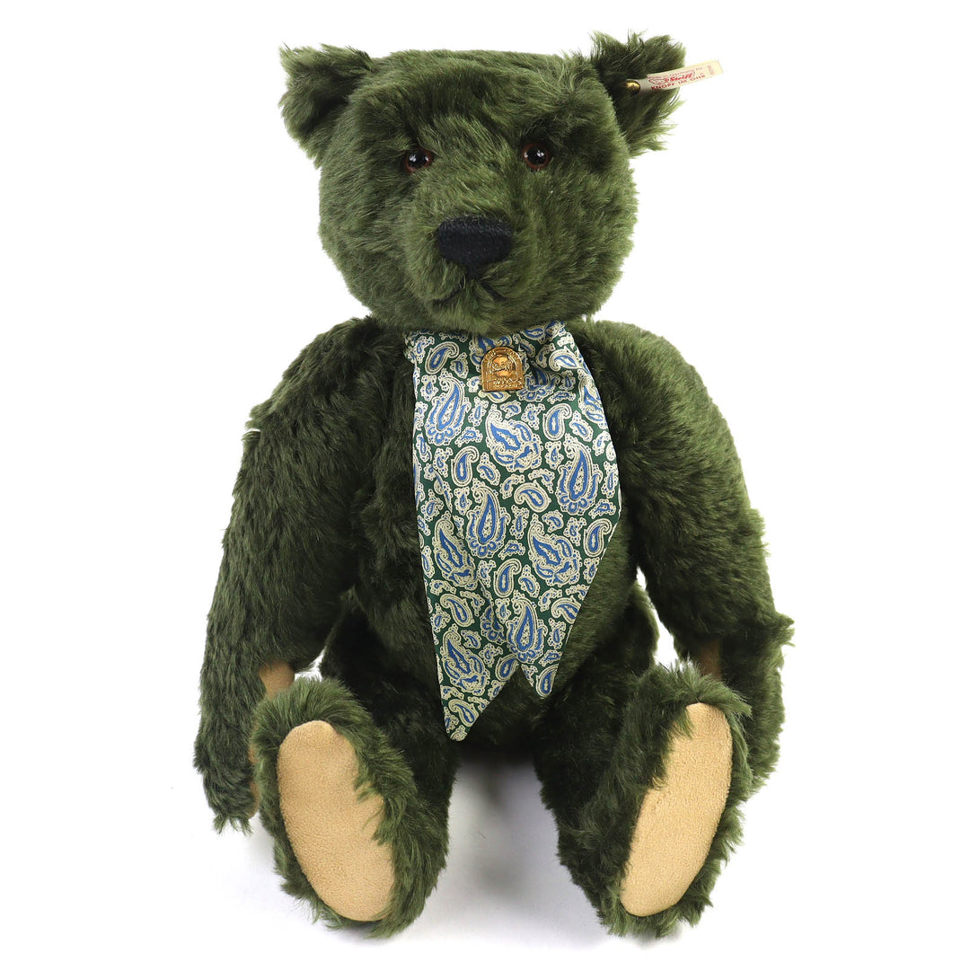 極美品△Steiff シュタイフ 1995年製 ハロッズ・センテナリー・ベア ミュージカルベア オルゴール付き 2000体限定 テディベア ぬいぐるみ