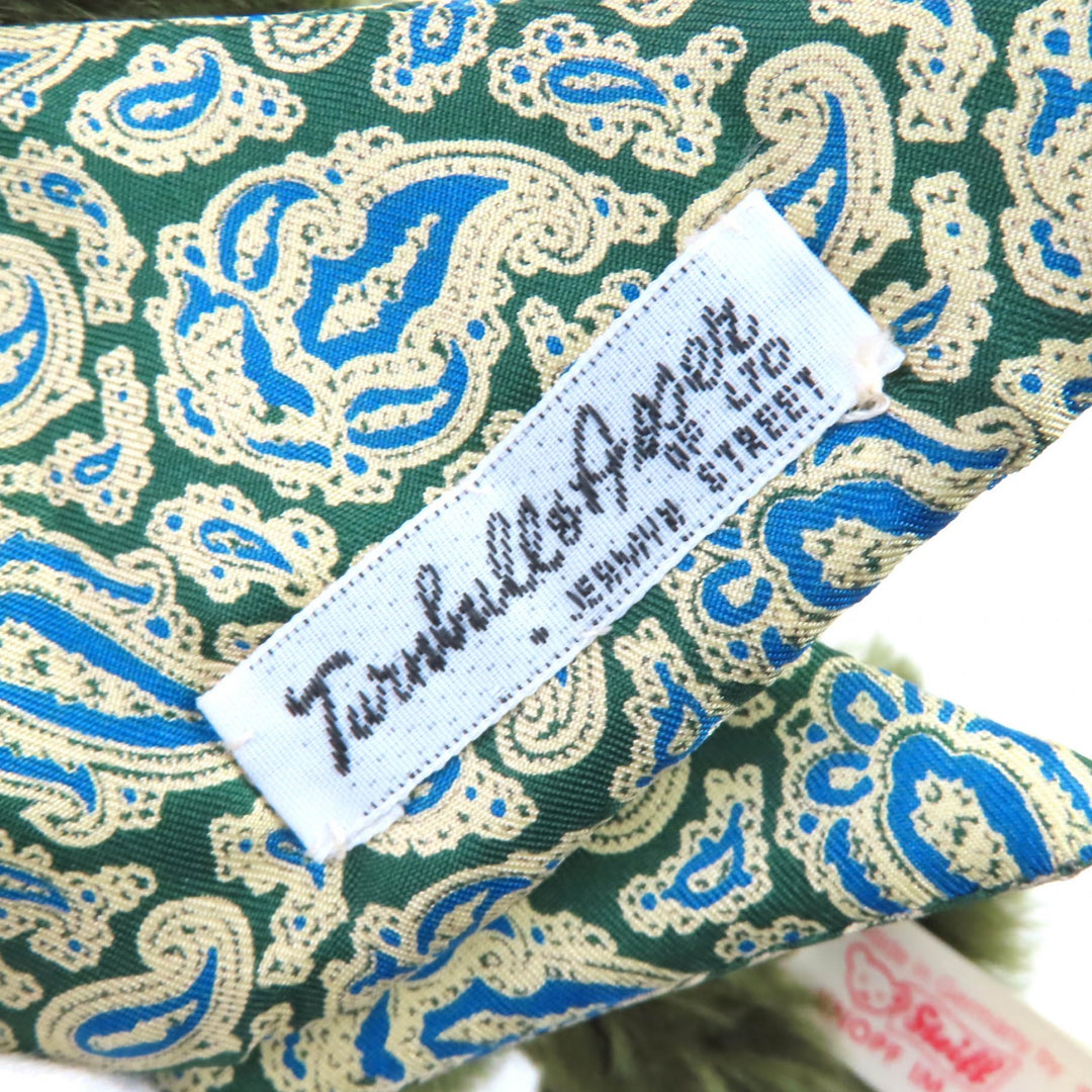 極美品△Steiff シュタイフ 1995年製 ハロッズ・センテナリー・ベア ミュージカルベア オルゴール付き 2000体限定 テディベア ぬいぐるみ