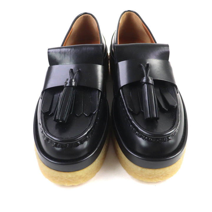 未使用品★Chloe クロエ CHC22A6690600139W JAMIE ジェイミー タッセル付 レザー ローファー ブラック 39 箱・保存袋付き　レディース
