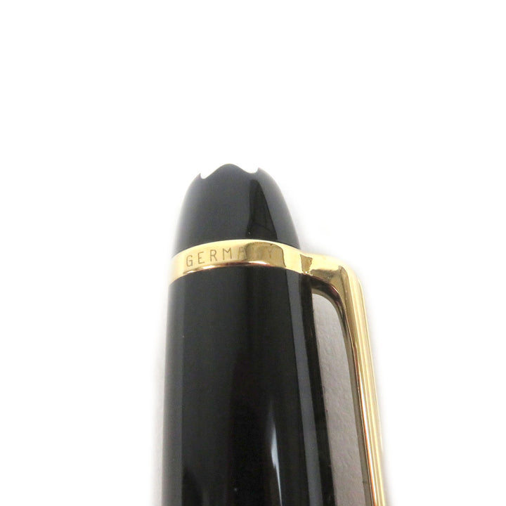 極美品□MONTBLANC モンブラン マイスターシュテュック Pix ペン先14K Mニブ キャップ式 万年筆 ブラック ゴールド ケース付き ドイツ製
