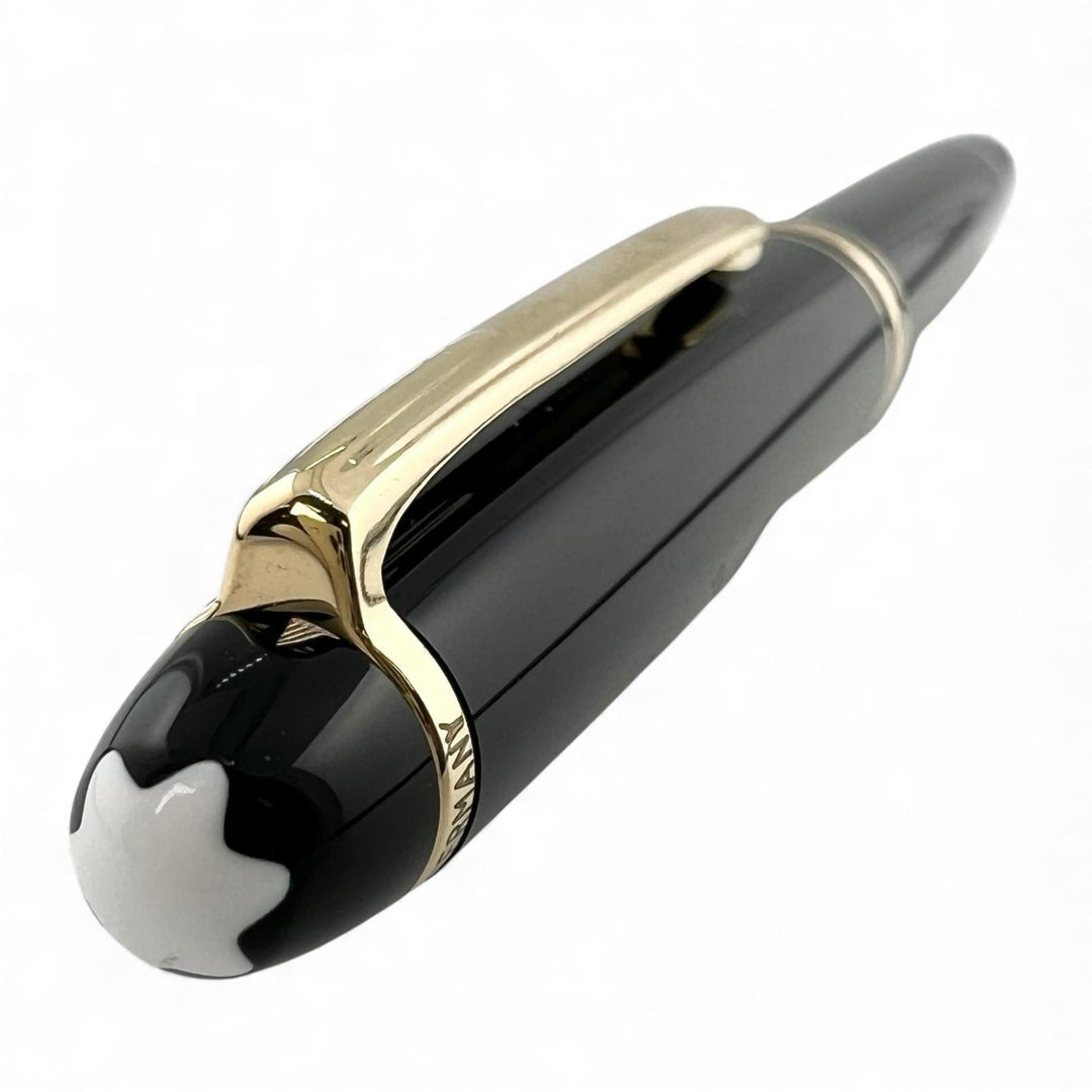 極美品▲MONTBLANC モンブラン マイスターシュテュック Pix 14K Fニブ ピストンコンバーター式 万年筆 ブラック ケース付き ドイツ製