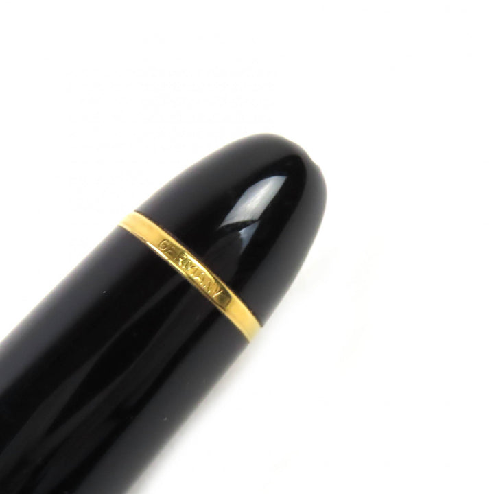 良品△MONTBLANC モンブラン マイスターシュテュック 149 Mニブ ペン先14K ホワイトスター 万年筆 ブラック ドイツ製 メンズ オススメ◎