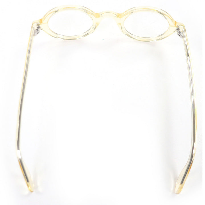 美品□MOSCOT モスコット ZOLMAN ラウンドフレーム メガネ 眼鏡 アイウェア フレッシュ 42□28-145 ケース付き メンズ 定価49500円