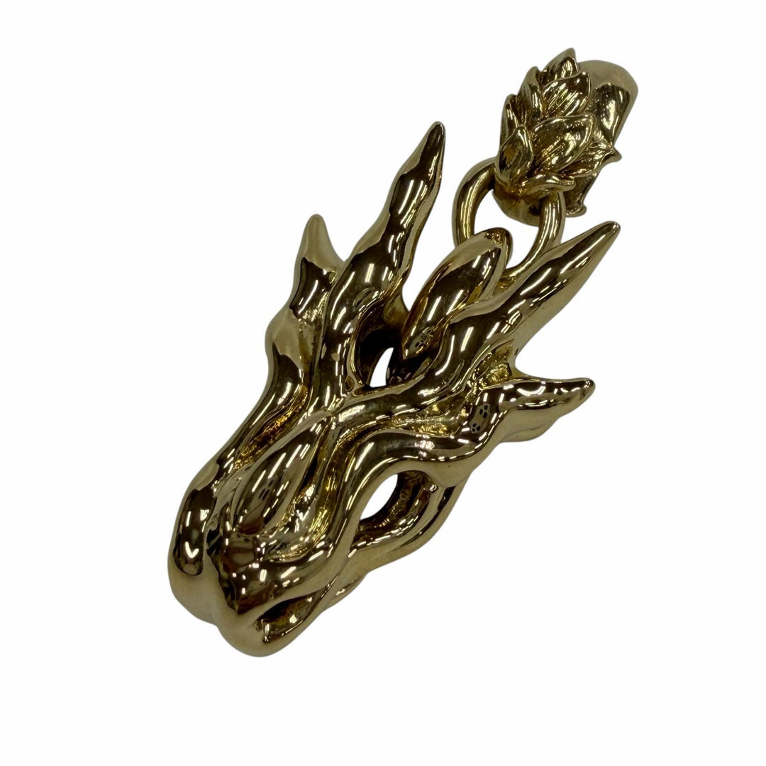 美品▼Bloody Mary ブラッディマリー K18 GOD ゴッド ドラゴンモチーフ ペンダントトップ ゴールド 重量35.19g メンズ アクセサリー