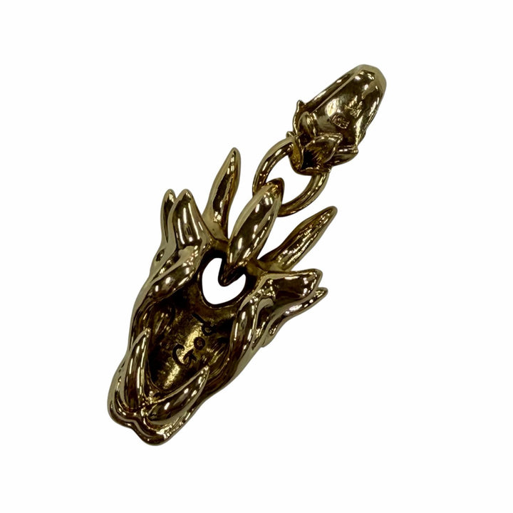 美品▼Bloody Mary ブラッディマリー K18 GOD ゴッド ドラゴンモチーフ ペンダントトップ ゴールド 重量35.19g メンズ アクセサリー