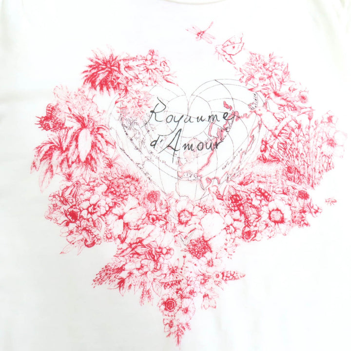極美品◇Christian Dior クリスチャンディオール 153T12DA454 コットン リネン Royaume d&