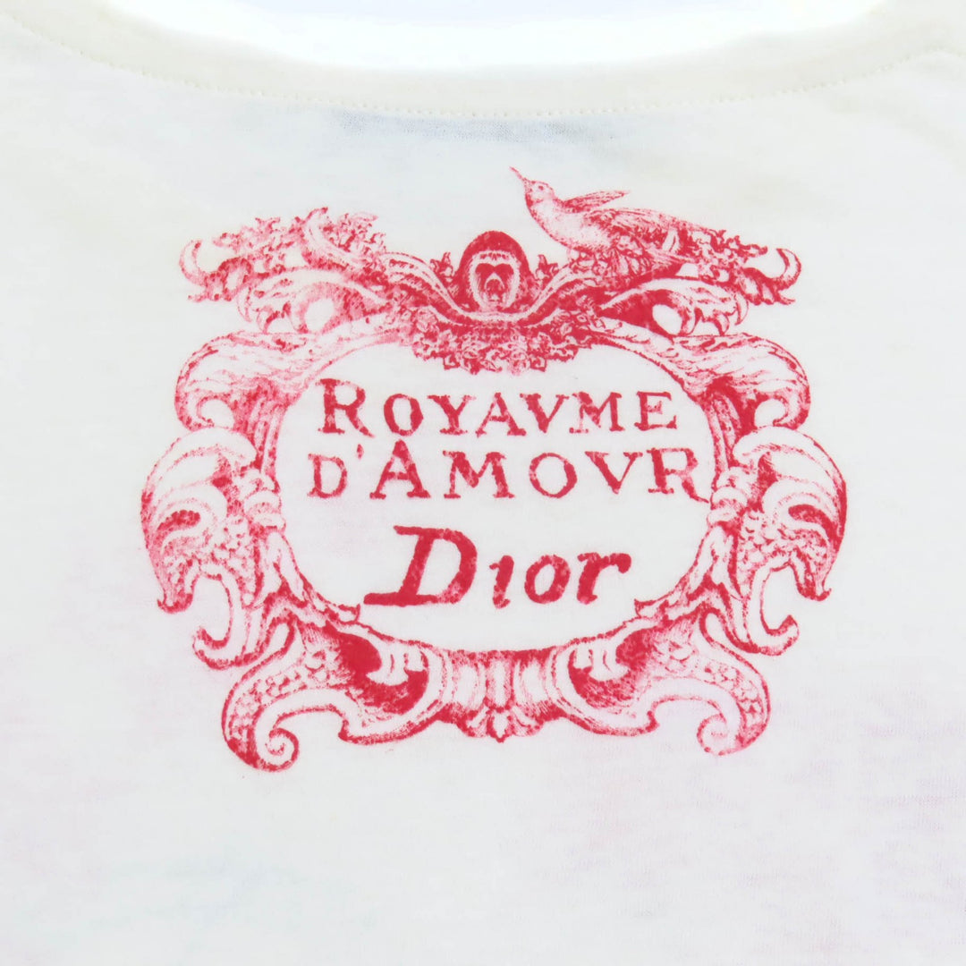 極美品◇Christian Dior クリスチャンディオール 153T12DA454 コットン リネン Royaume d&