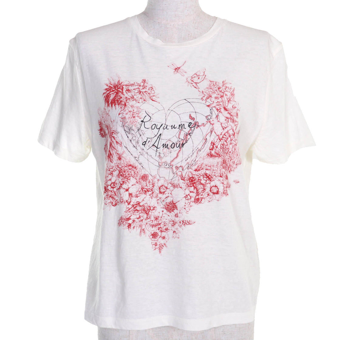 極美品◇Christian Dior クリスチャンディオール 153T12DA454 コットン リネン Royaume d&