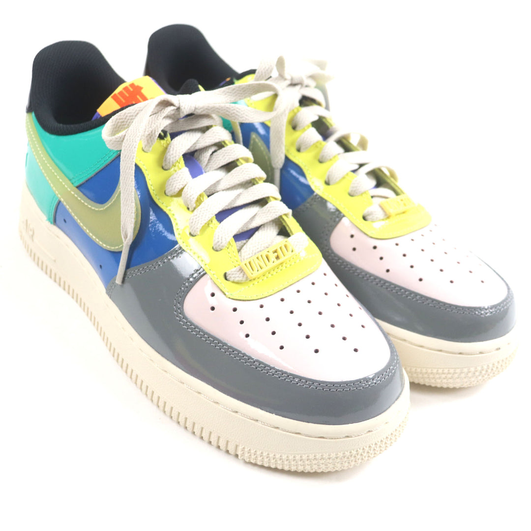 未使用品▼UNDEFEATED NIKE アンディフィーテッド ナイキ DV5255-001 AIR FORCE 1 LOW Multi Patent レザースニーカー 26 箱付き メンズ