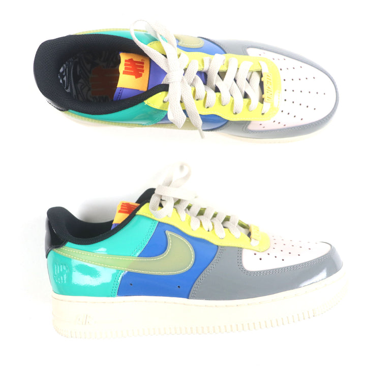 未使用品▼UNDEFEATED NIKE アンディフィーテッド ナイキ DV5255-001 AIR FORCE 1 LOW Multi Patent レザースニーカー 26 箱付き メンズ