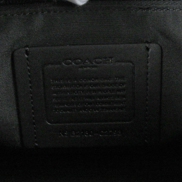 美品□COACH コーチ C2793 レザー シグネチャー トラック メッセンジャーバッグ ショルダーバッグ ブラック ロゴチャーム・保存袋付き