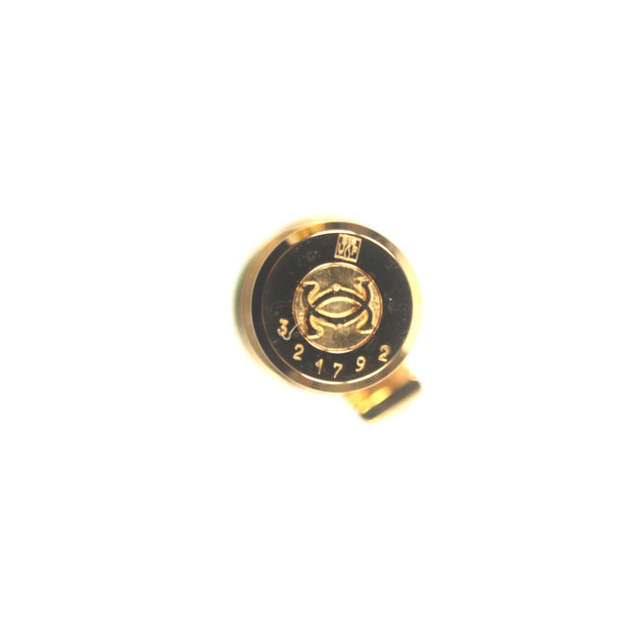 美品▼Cartier カルティエ トリニティ ドゥ カルティエ ロゴ刻印入り ツイスト式 ボールペン ボルドー ゴールド ケース付き フランス製